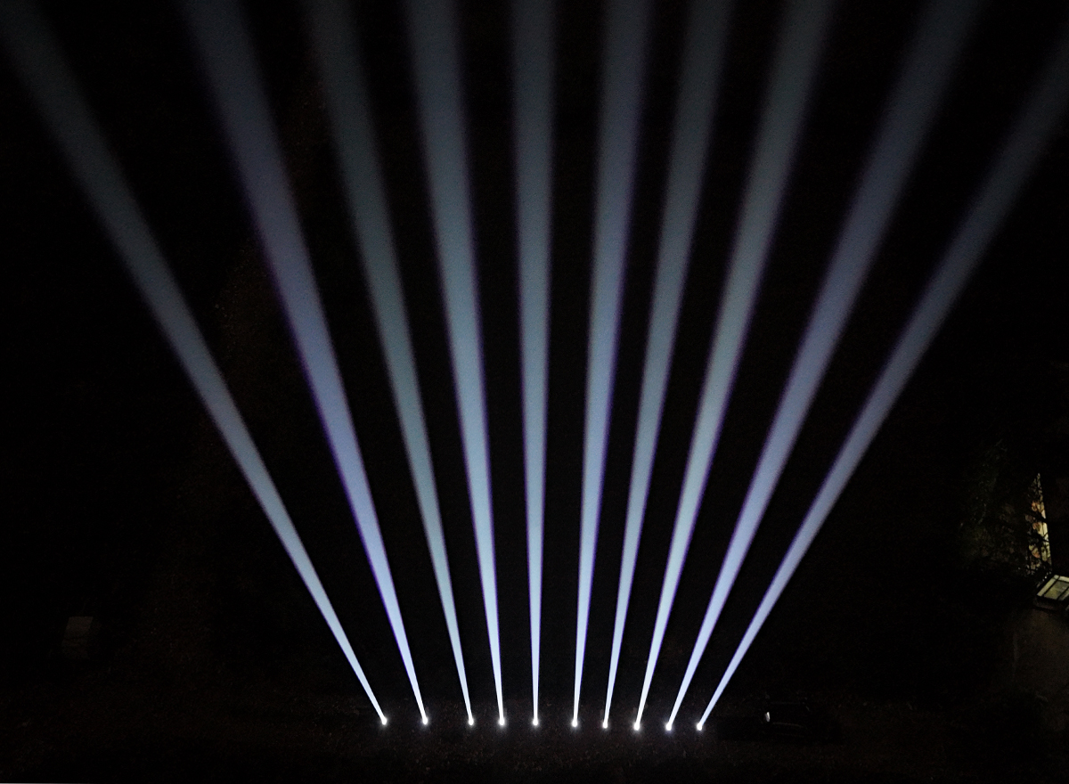 Outdoor Waterproof Laser Beam Moving Head Light 3 شعاع الليزر المضاد للماء في الهواء الطلق ضوء الرأس المتحرك 3