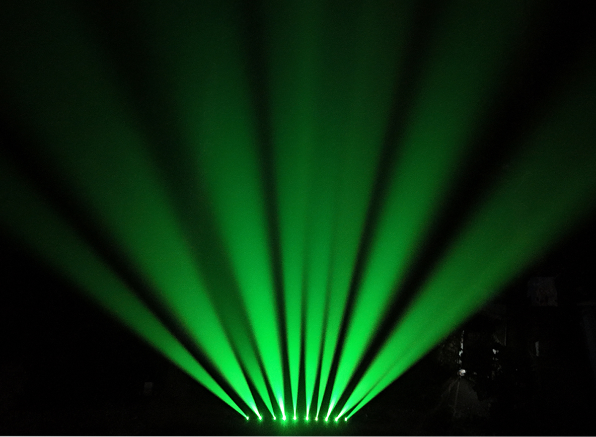 Outdoor Waterproof Laser Beam Moving Head Light 4 شعاع الليزر المضاد للماء في الهواء الطلق ضوء الرأس المتحرك 4