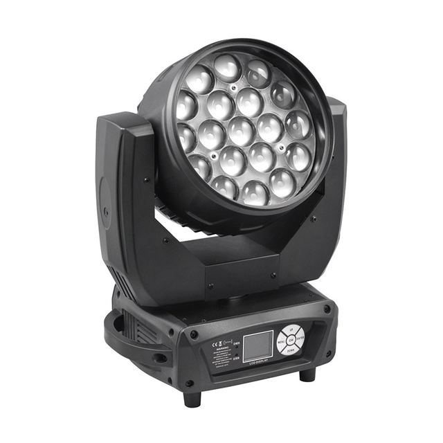 LED Zoom Beam Wash19pcs 15W BGBW 4-in-1