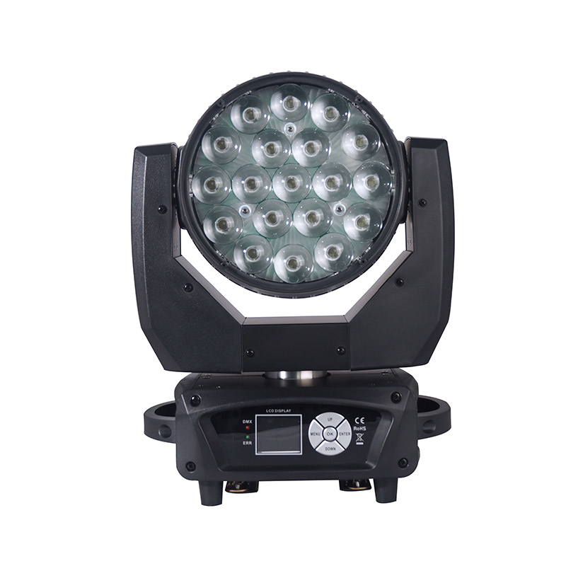 LED Moving Head 19PCS 15W RGBW 4-IN-1 LED الإصدار الخلفي. mp4