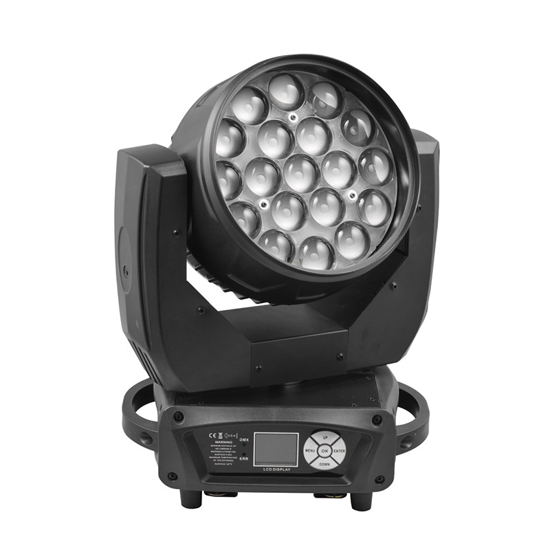 LED Zoom Beam Wash19pcs 15W BGBW 4-in-1