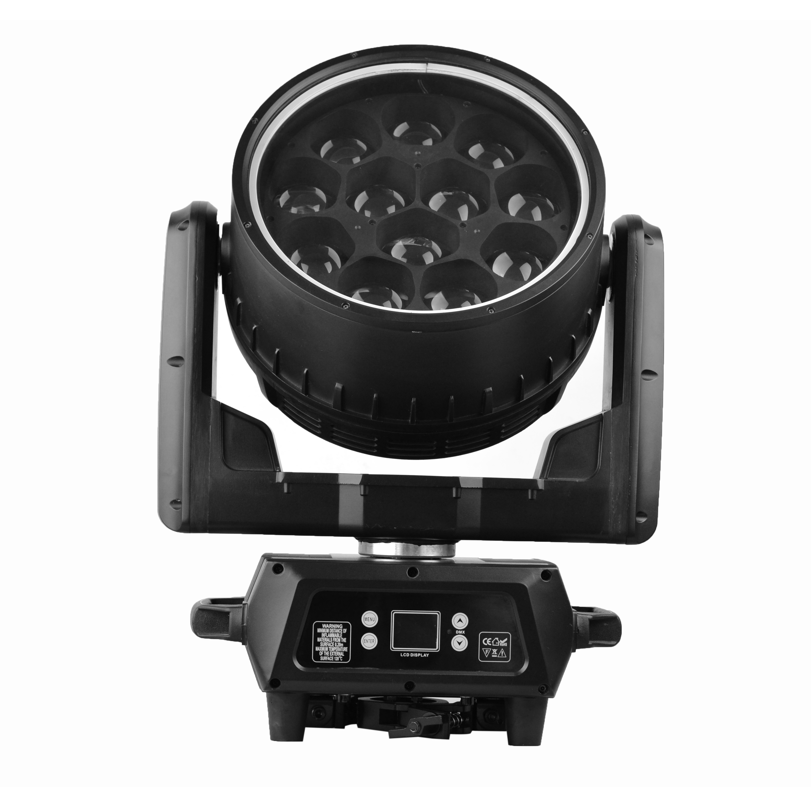 مقاوم للماء RGBW Wash Zoom Moving Head Wash IP65 LED-1940 IP
