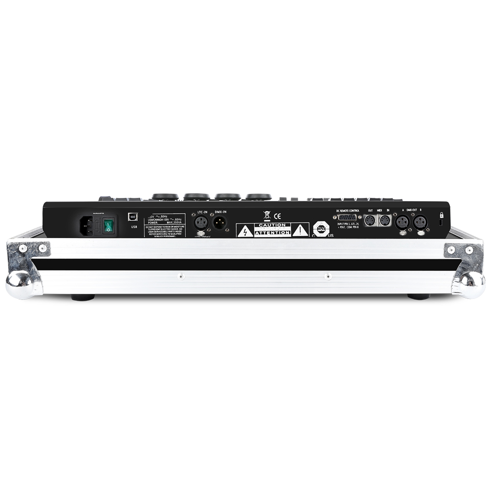 وحدة التحكم في ضوء المرحلة Wing DMX512 DJ Lighting Console للحدث KT-A2