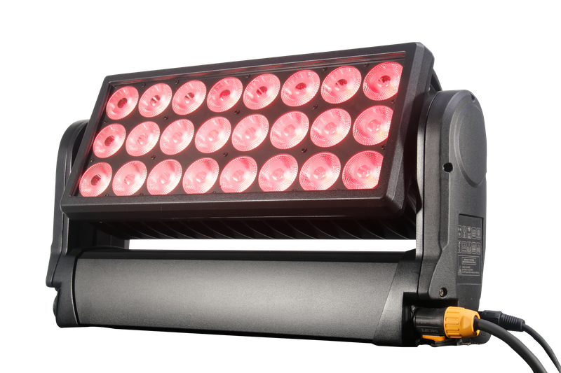 مقاوم للماء 24x15W RGBW LED LED في الهواء الطلق ضوء الغسيل