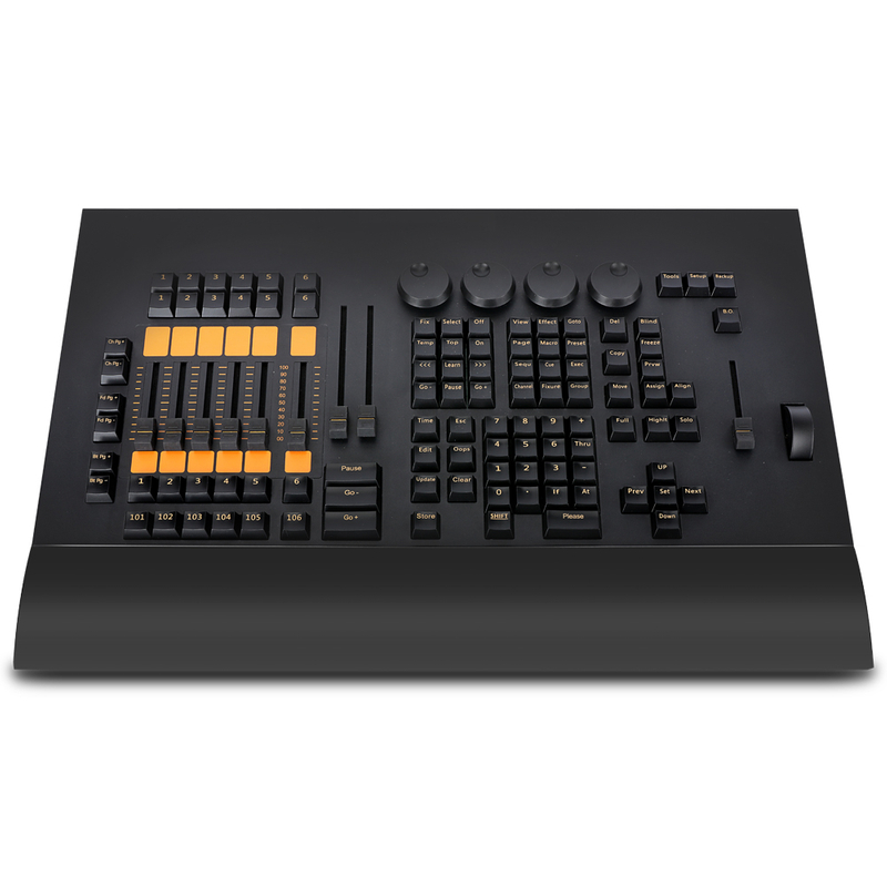 وحدة التحكم في ضوء المرحلة Wing DMX512 DJ Lighting Console للحدث KT-A2
