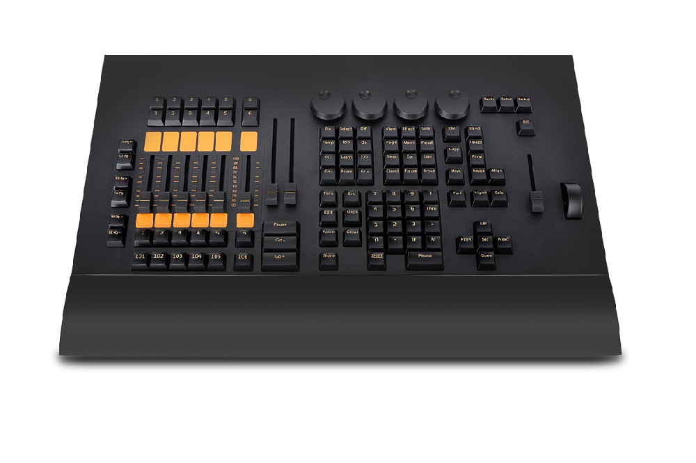 وحدة التحكم في ضوء المرحلة Wing DMX512 DJ Lighting Console للحدث KT-A2
