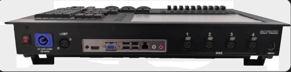 مرحلة الإضاءة وحدة التحكم في الإضاءة Captain Console