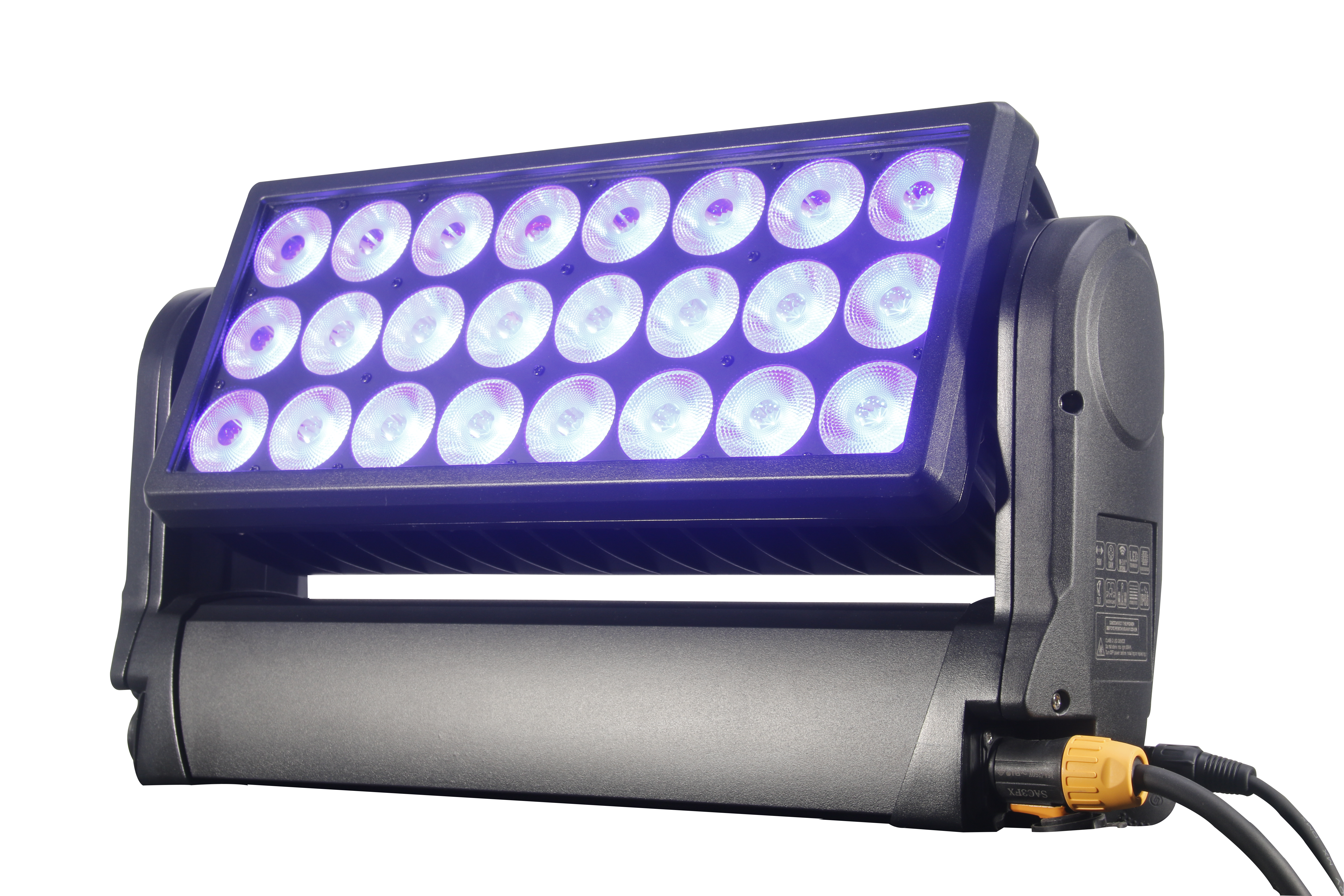 مقاوم للماء 24x15W RGBW LED LED في الهواء الطلق ضوء الغسيل