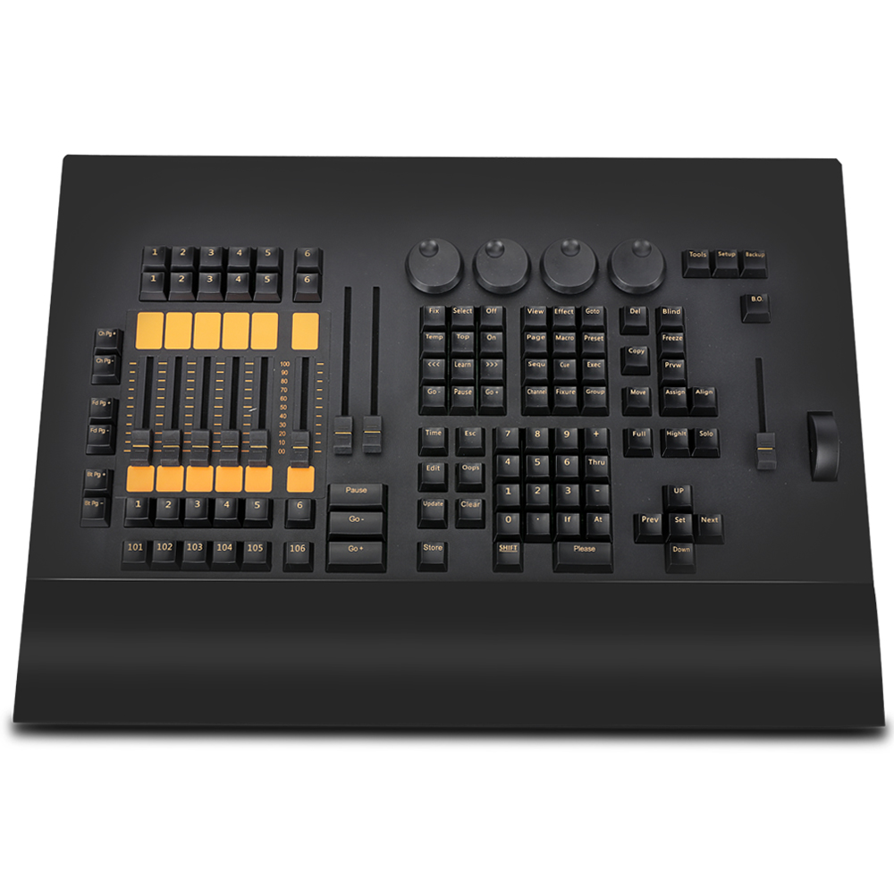 وحدة التحكم في ضوء المرحلة Wing DMX512 DJ Lighting Console للحدث KT-A2